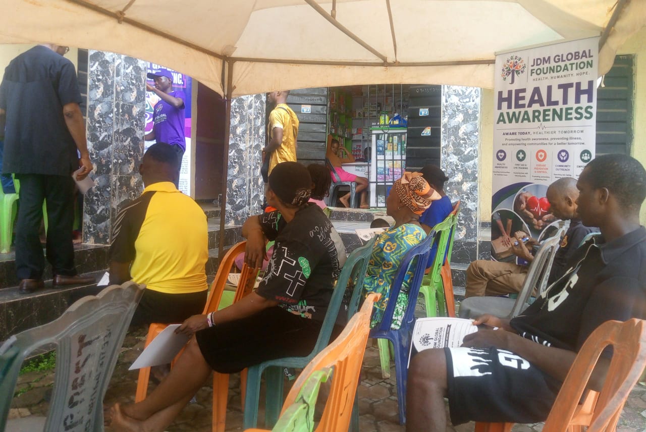 JDM Global Foundation Organizes ‘Free Health And Wellness Fair’ In Utuh, Nnewi South LGA
