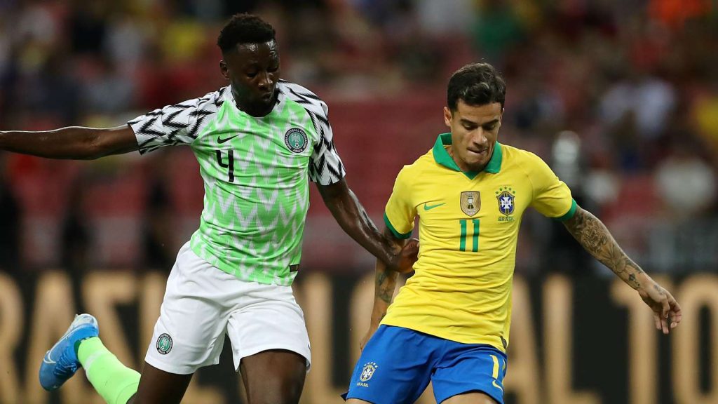 Football Friendly : Brazil Draws Nigeria 1 – 1