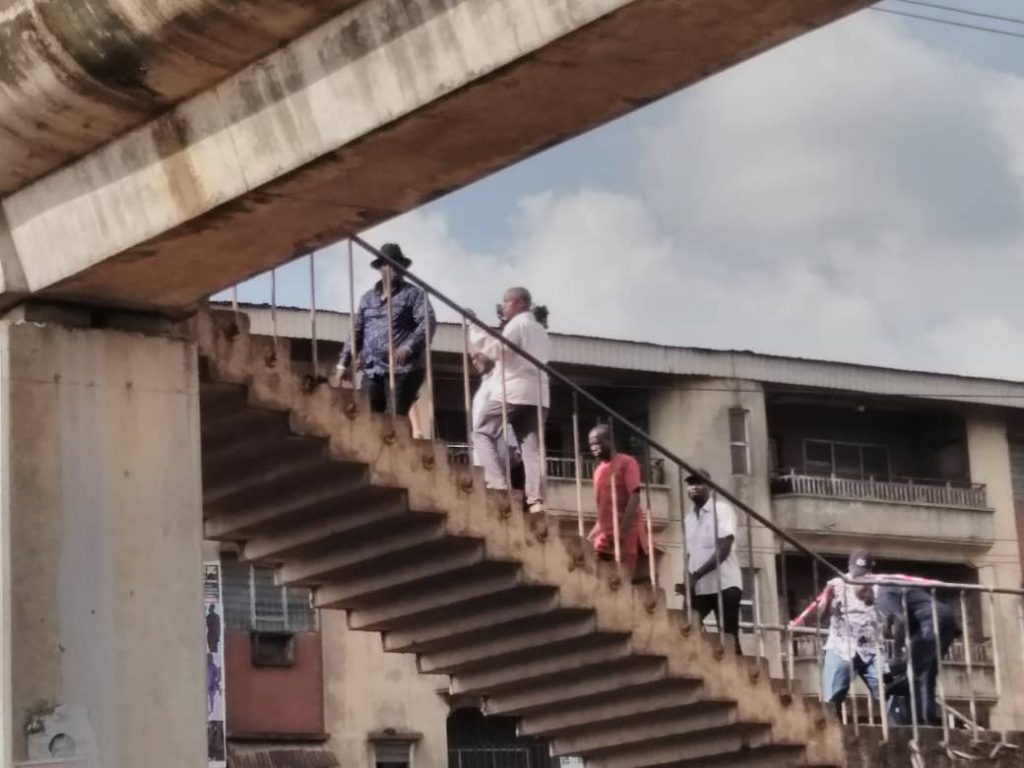 Anambra Works Commissioner Certifies MCC Pedestrian Bridge Fit For Use.