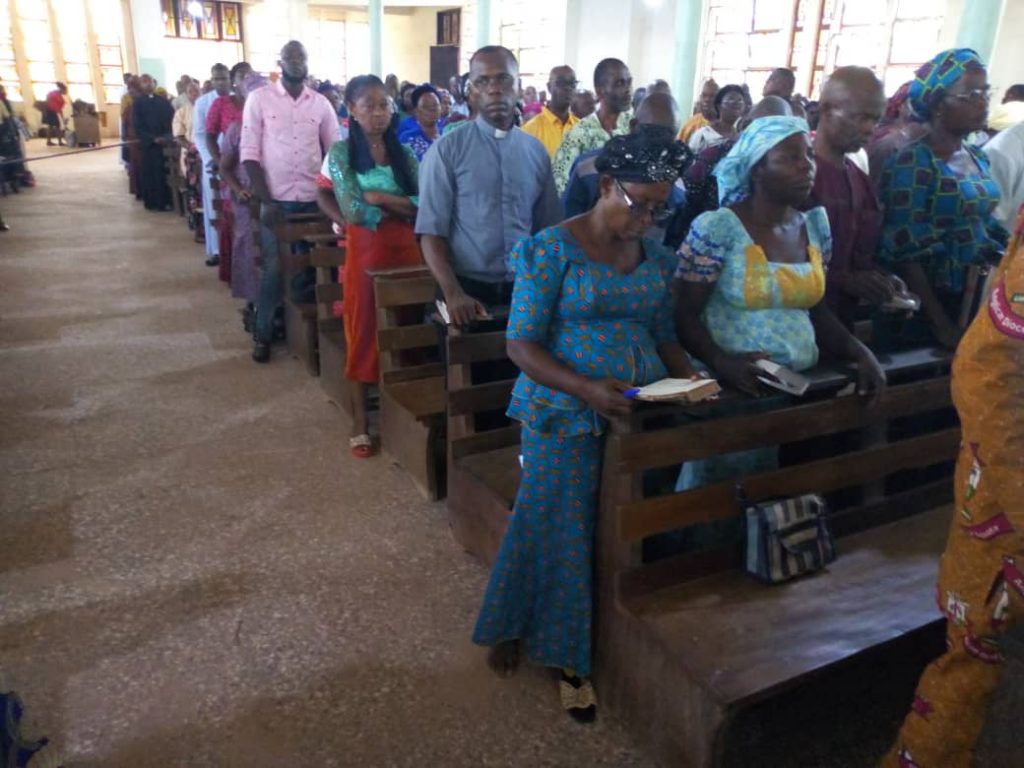 Bishop Ezeofor Dedicates Parochial Church Committee, Others At Immanuel Anglican Parish Ezinifite Aguata Council Area