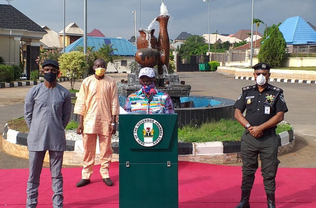 Anambra  To Enforce Compulsory Wearing Of Face Mask As  State COVID -19 Index Case’s  2nd Test Returns Negative