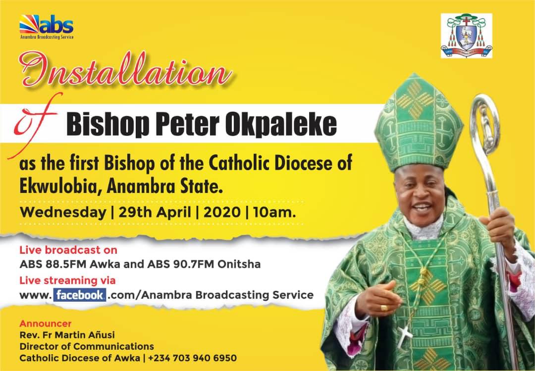 Commentary: Installation Of Bishop Peter Okpaleke As First Bishop ...