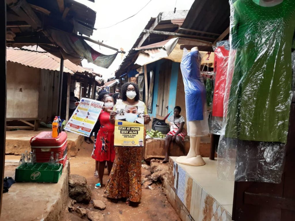 Anambra State Primary Healthcare Development Agency Takes Campaign On COVID -19 To Markets