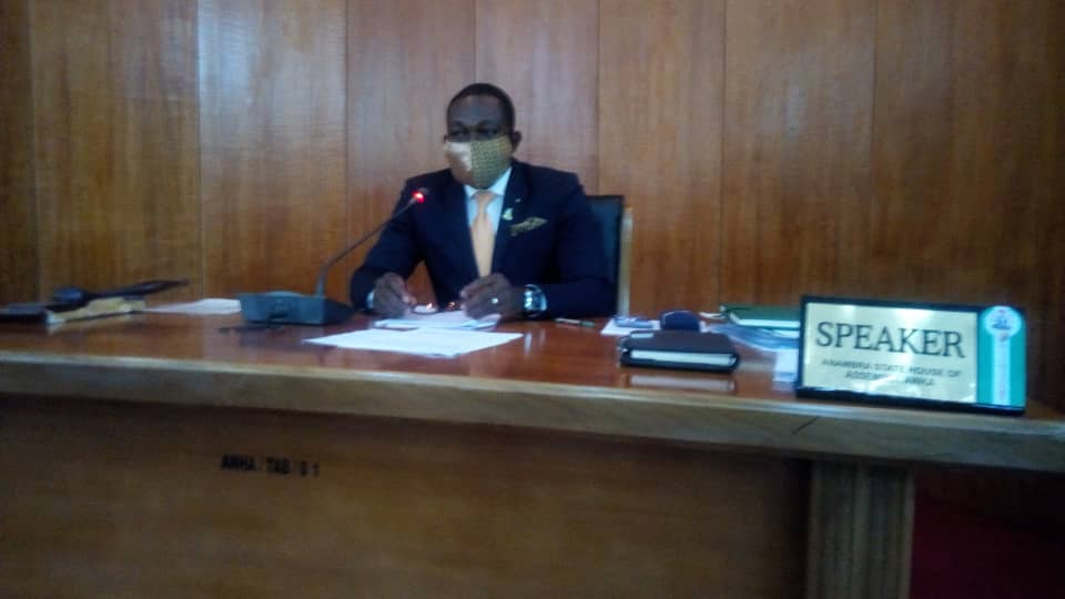 Anambra Assembly Speaker Okafor Felicitates With Francis Cardinal Arinze On 55th Episcopal Anniversary