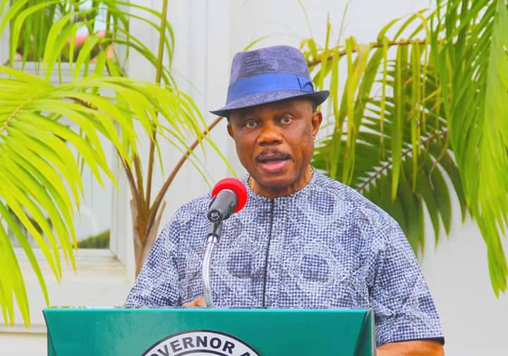 Governor Obiano Warns Against Improper Wearing Of Face Masks
