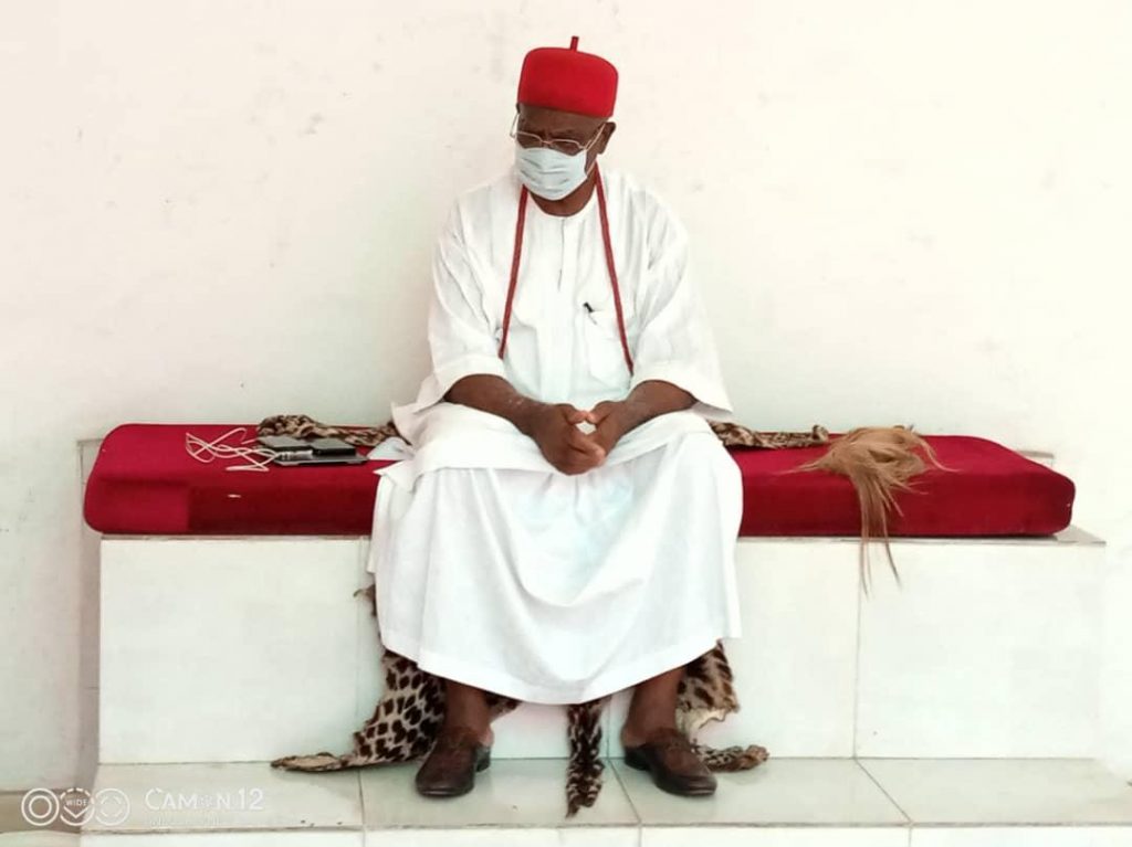 Obi of Onitsha commences seclusion in preparation for annual Ofala festival-Will be praying for return of peace in the country