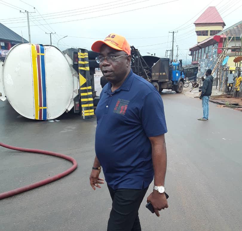 Chairman, Anambra Committee On Petroleum Products  Okonkwo Urges  Tanker Drivers To Uphold Safety Measures