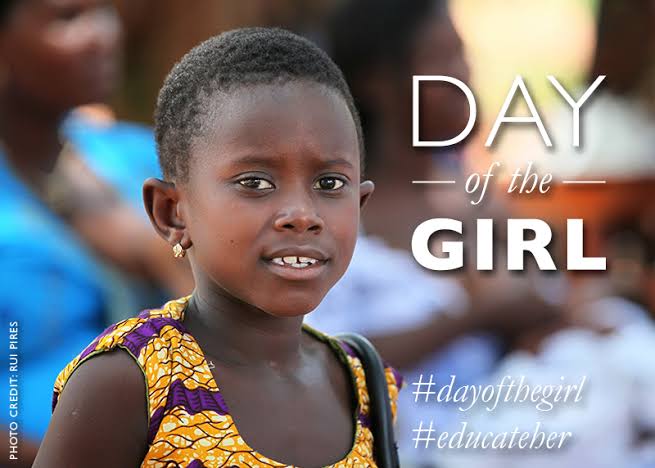 Today is International Day of the Girl Child.