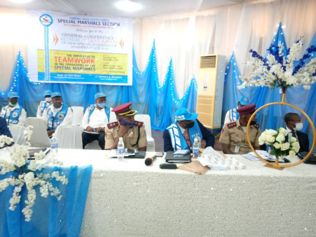 FRSC Inaugurates Over 80 2020 New Special Marshals In Anambra 