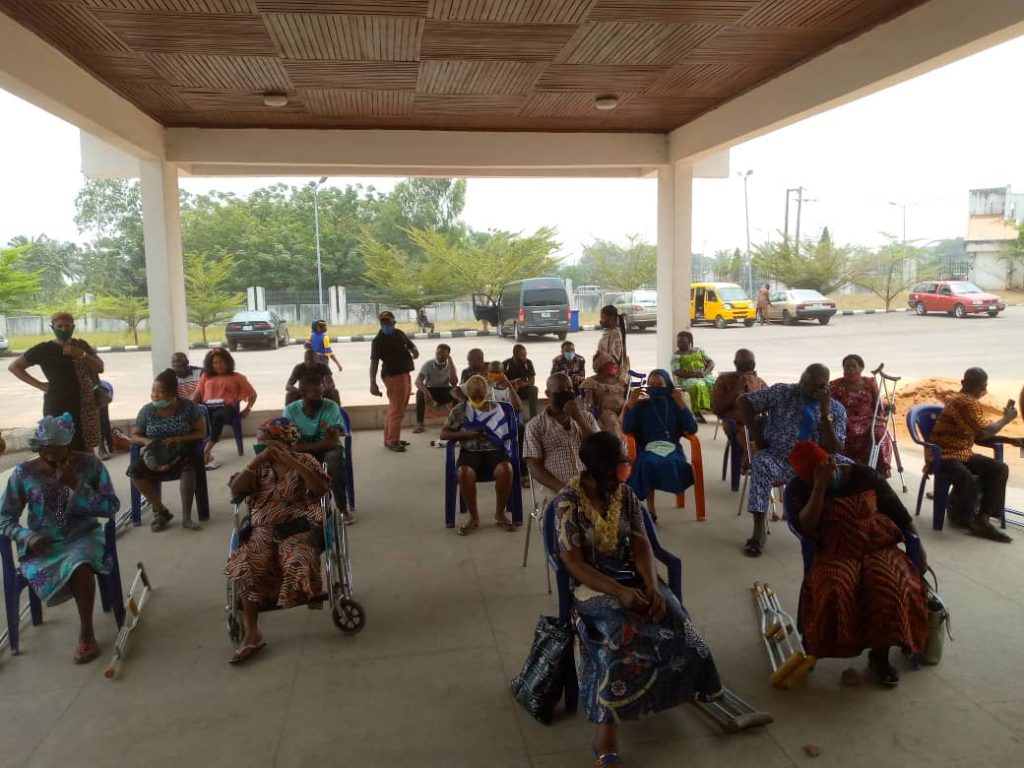 CAFE Commences Another Round Of Fitting Prosthetics Limbs On Physically Challenged Persons In Awka