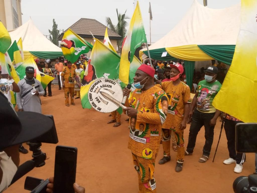 Anambra 2021 Guber Race: Federal Lawmaker Umeoji Meets State Lawmakers
