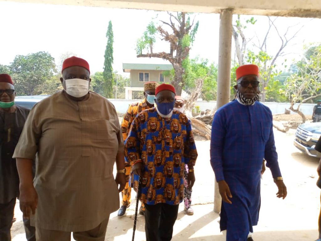 New Ohaneze Ndigbo Leadership Visits First Aviation Minister Mbazulike  Amechi At Ukpor, Nnewi  South Council Area