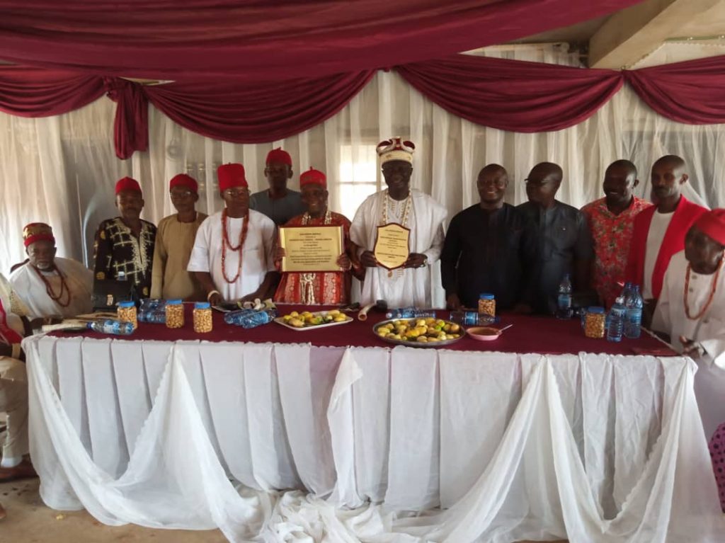 Abacha Development Union In North America Honours New Traditional Ruler Igwe Odiegwu, Traditional Prime Minister Omofia