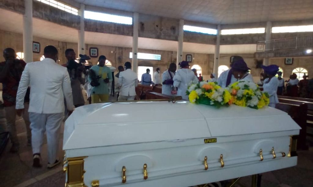 Late Hyacinth Chukwube Laid To Rest At Umuezeawala Village, Ihiala Council Area