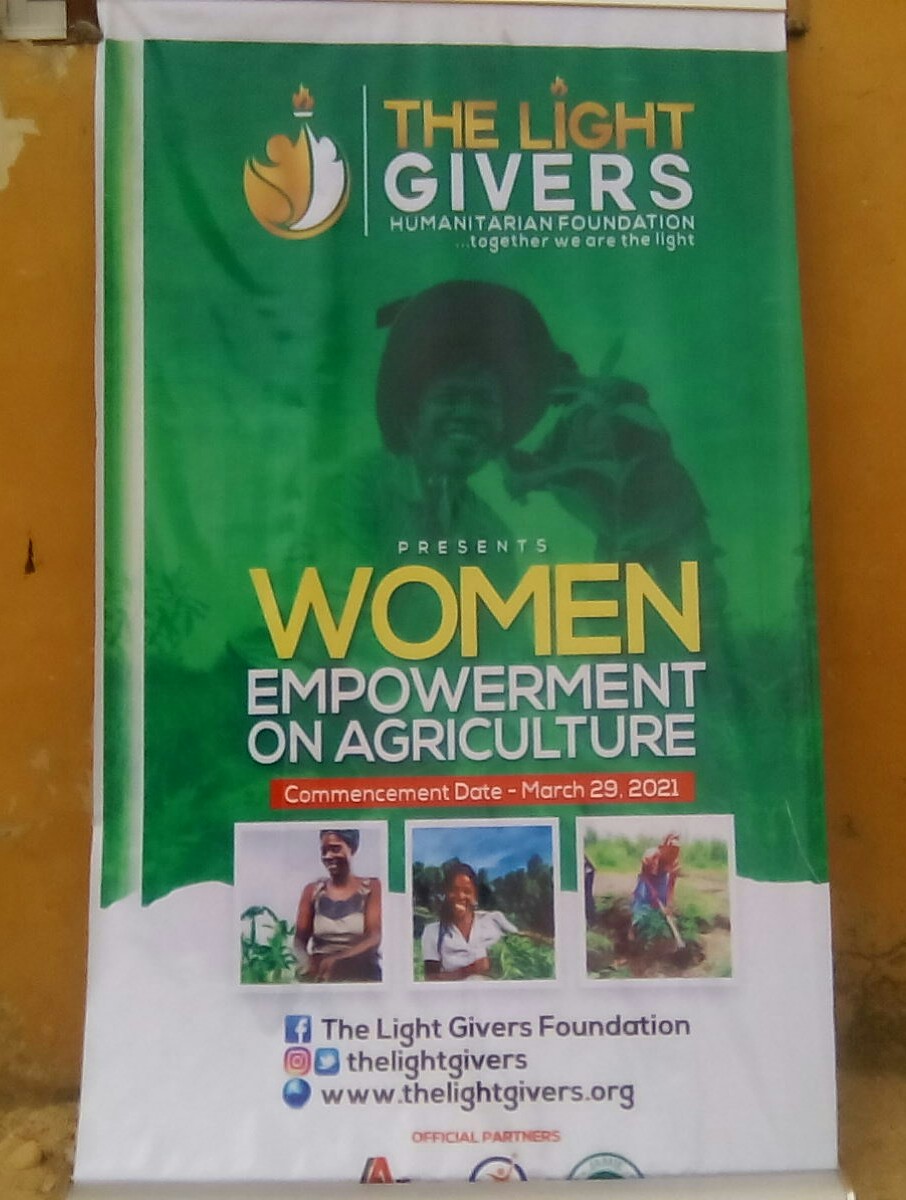 Light Givers Humanitarian Foundation Commences Agricultural Empowerment Programme  For Rural Women In Anambra