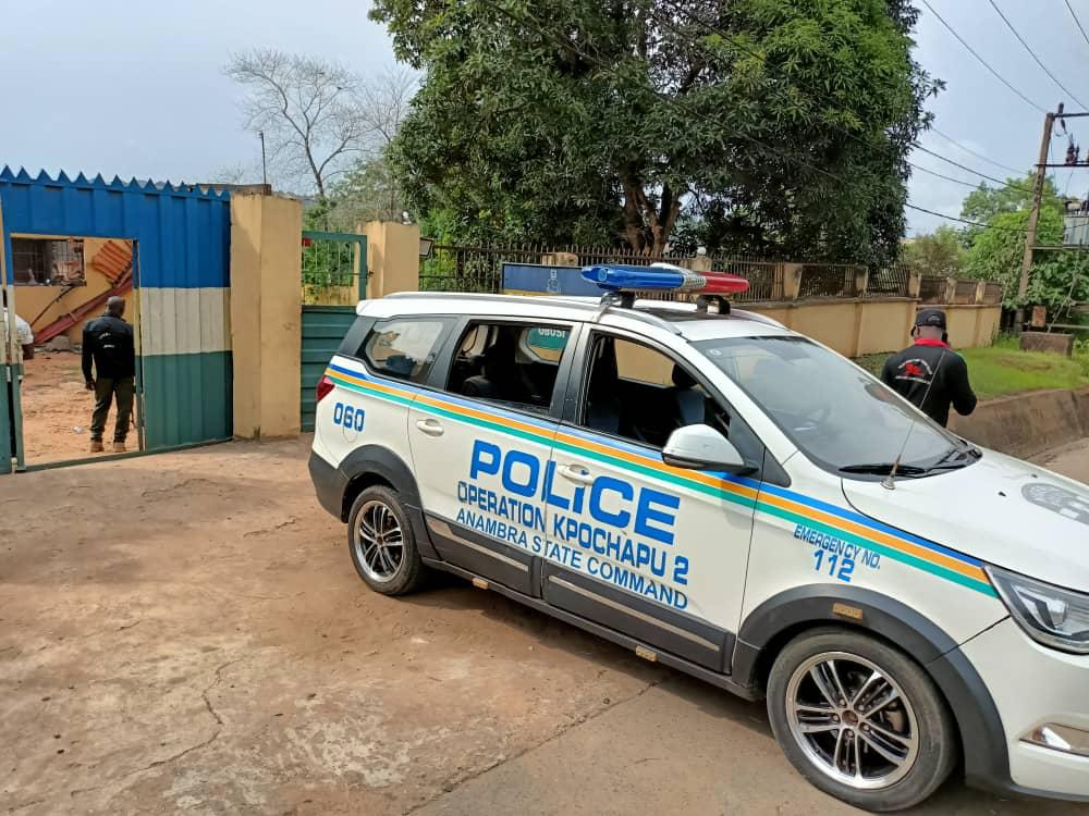 Anambra Police Command Restores  Normalcy At Obosi, Idemili North Council Area After Attack On Police Station By Unknown Gunmen