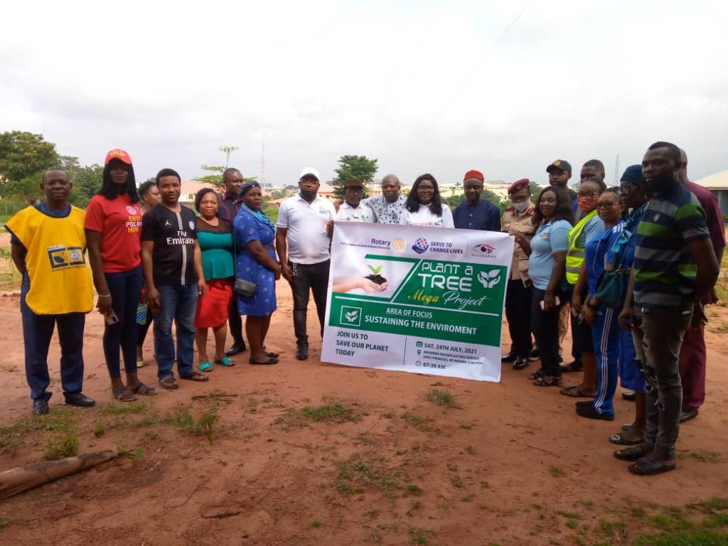 World Tree Planting Day: Rotary Club Awka NAU Plants 22 Hybrid Trees At ABS