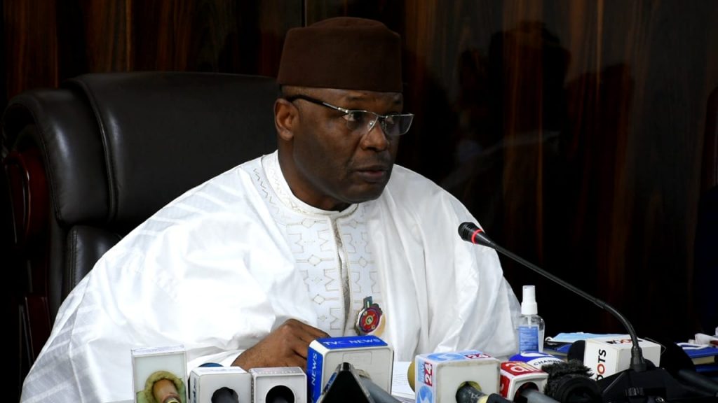 INEC Chairman Yakubu  Meets Stakeholders In Awka, Reassures  Anambra Governorship  Election Will Hold As Scheduled 