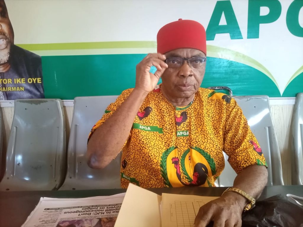 Defection: Magnus Eziokwu No Longer APGA  Youth Leader Long Before Defection –  APGA State Chairman Norbert Obi