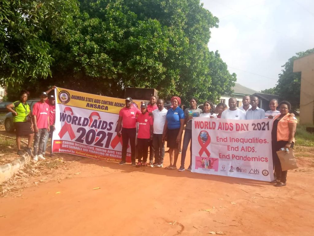 World AIDS Day: ANSACA, Anambra Health Ministry Hold Awareness  Campaign In Awka