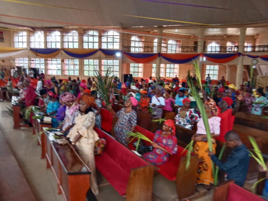 Churches In Awka And Environs Join In Commemorating Palm Sunday With Special Services