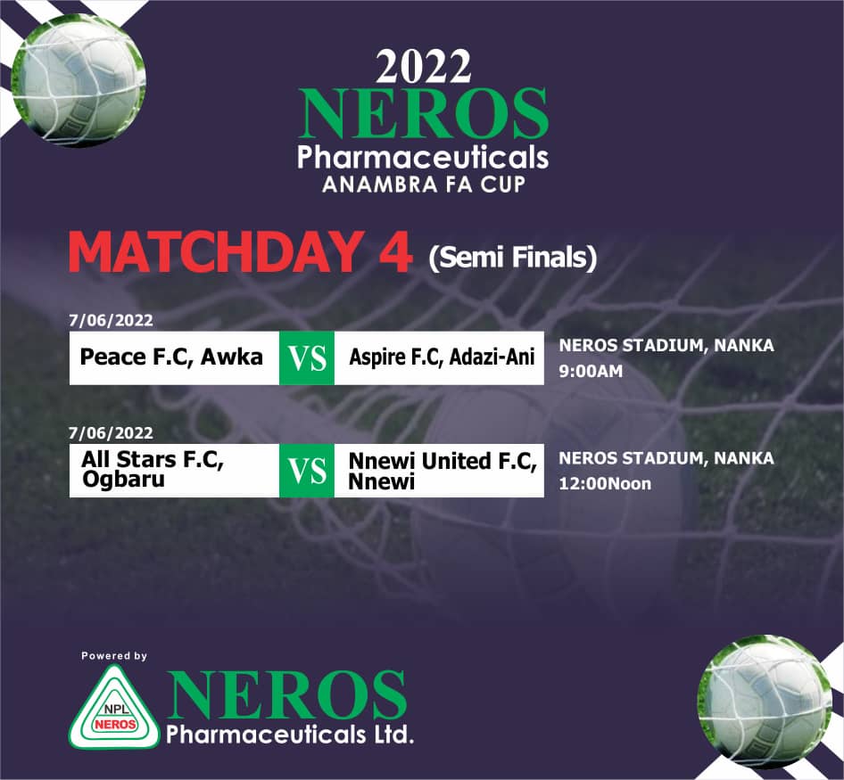 2022 NEROS PHARMACEUTICALS’ ANAMBRA FA CUP FINAL