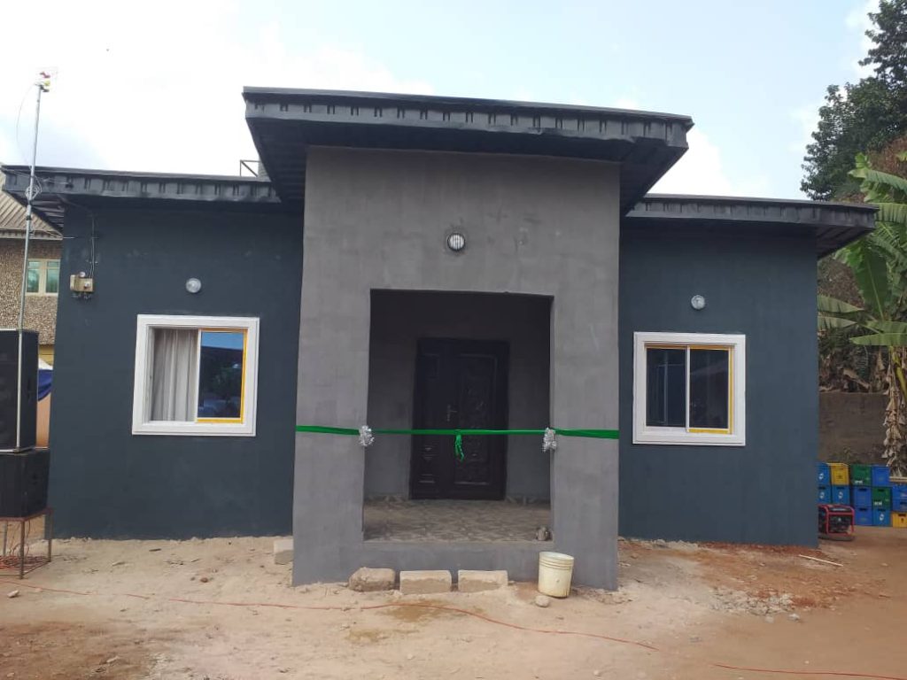 Anambra Lawmaker, Okechukwu Builds House For Widow At Akwaeze, Anaocha Council Area