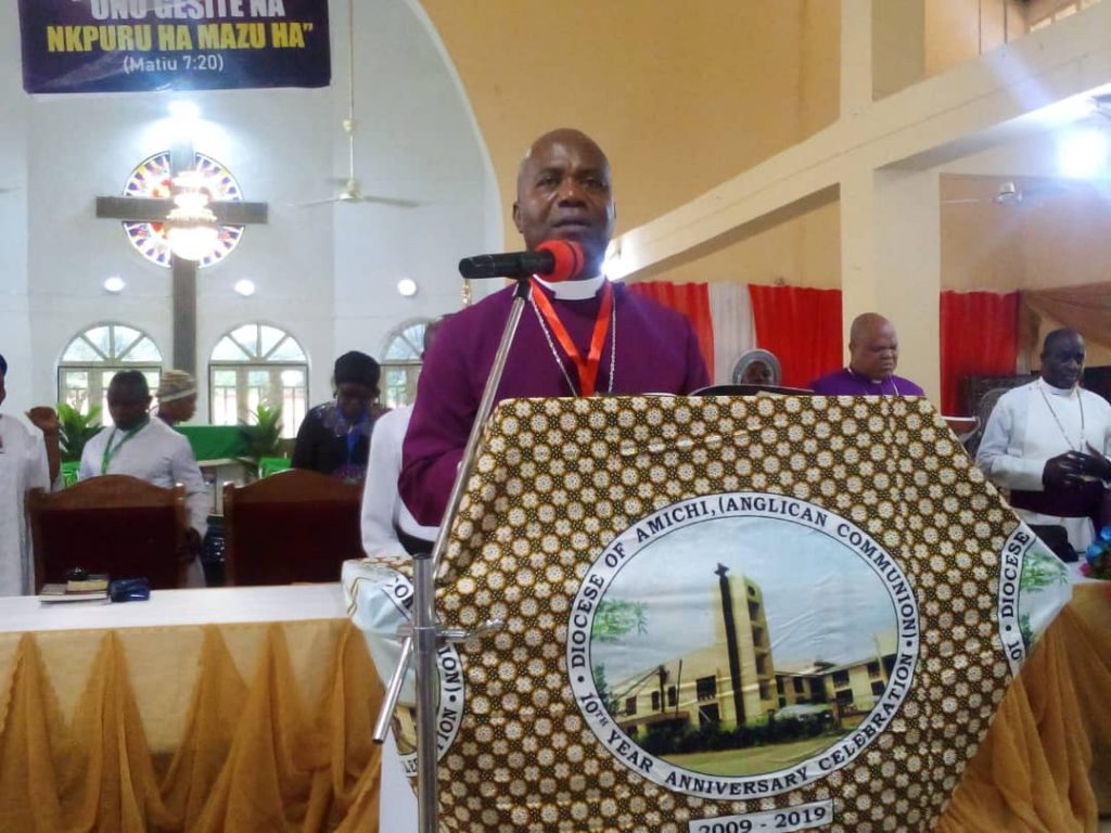 Synod : Bishop Ikeakor Asks FG To Cushion Effects Of  Oil Subsidy Removal