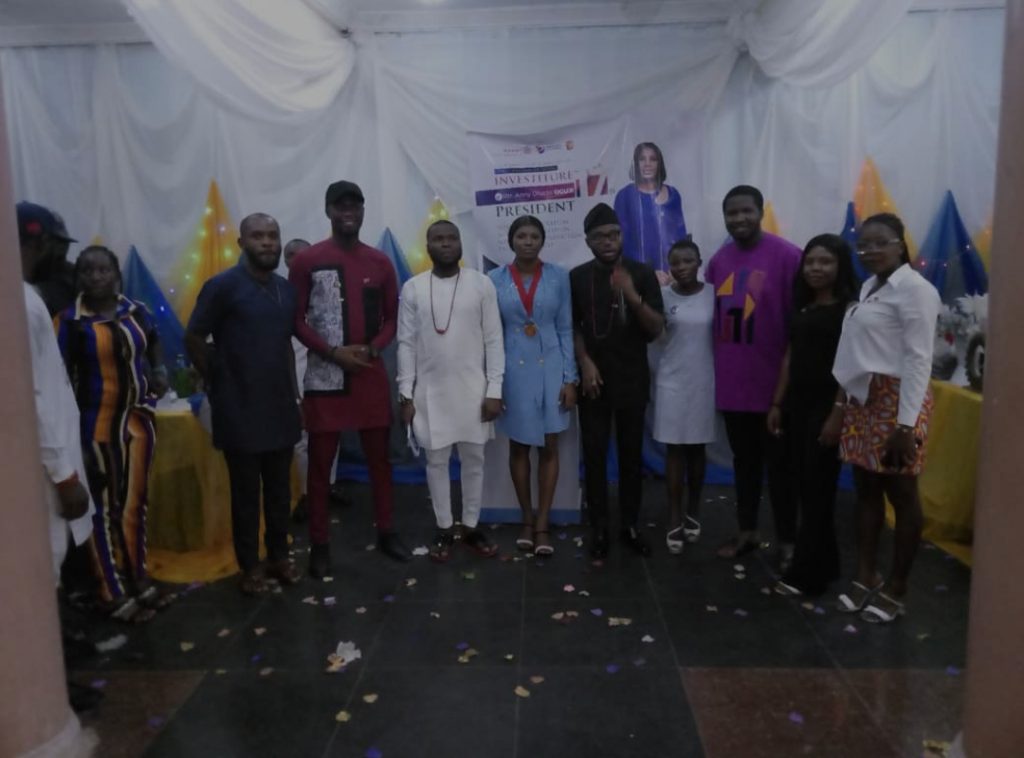 Oluchi Oguji Installed 17th President  Rotaract Club  Awka GRA