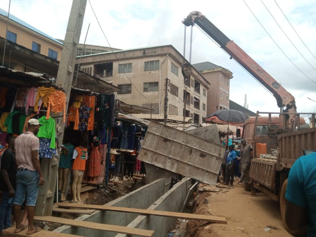 Work Advances On Niger Street Road Project