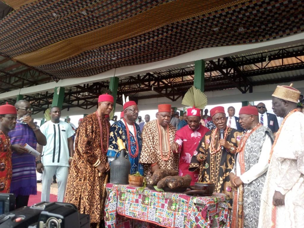 Anambra  Traditional Rulers Laud State New Yam Festival