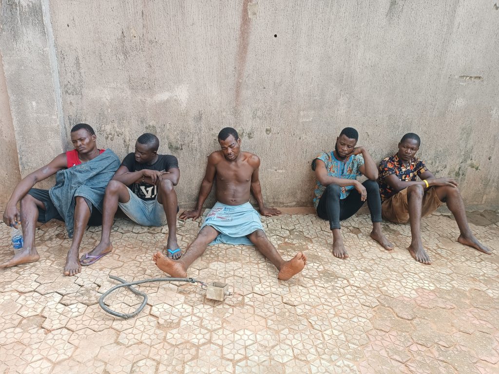 Six Suspects  Nabbed By OCHA Brigade  For Drug Trafficking, Phone Snatching, Cable Vandalism