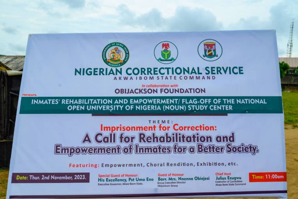 Obijackson Foundation, NCS Organize Empowerment Programme For Inmates In Akwa-Ibom