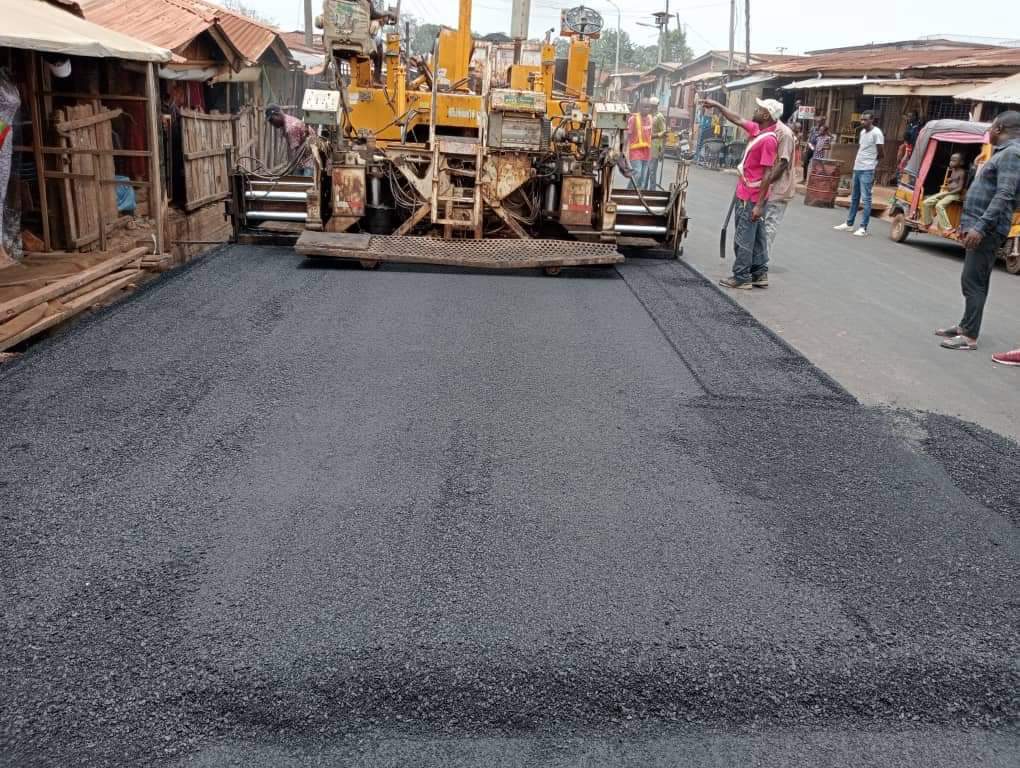Work Advances On Road Projects In Awka