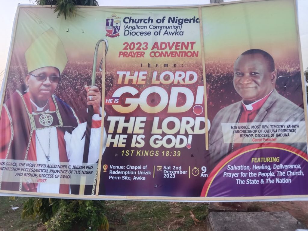 Anglican Diocese Of Awka Ends 2023 Advent Prayer Convention