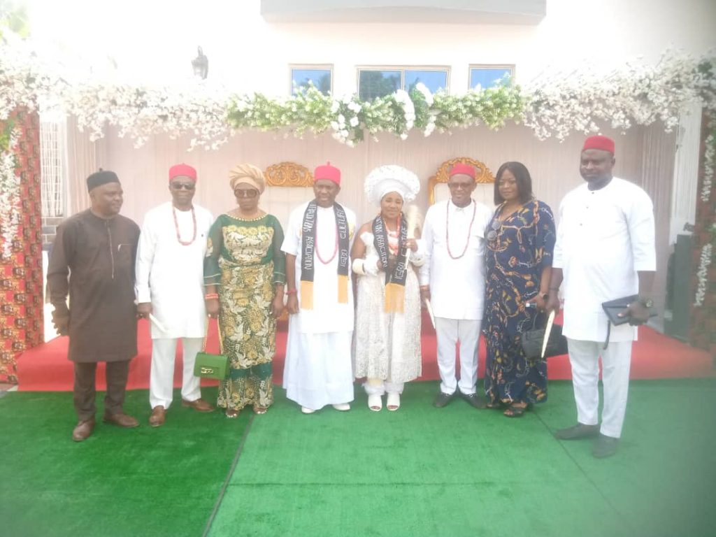 Mrs. Uchenna  Agurd Initiated Into Neni’s Otu Odu Society