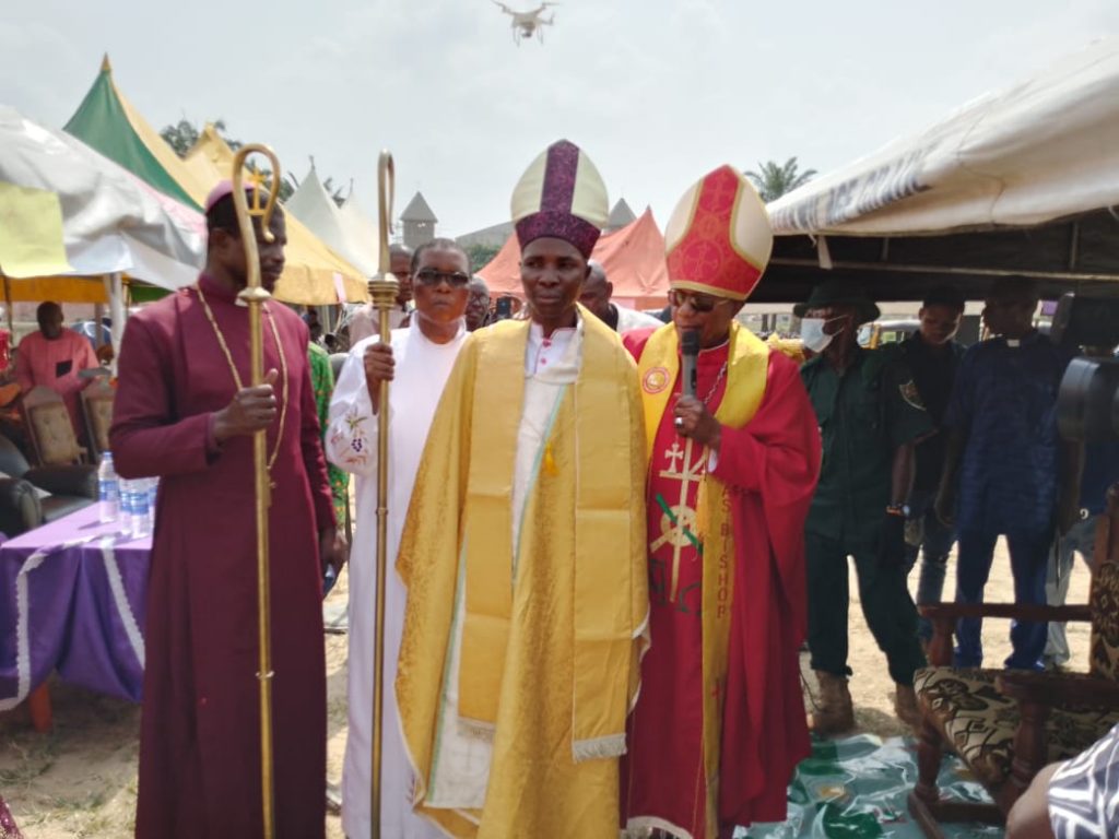 Stephen Obugo Enthroned  Bishop Of  Pentecostal Fellowship Of Nigeria
