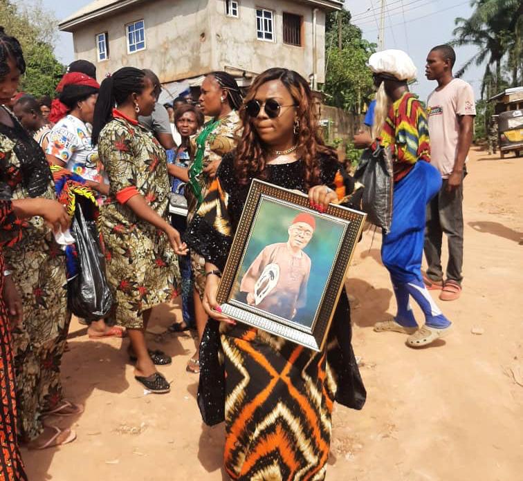 Tributes At Funeral Ceremony Of Dominic  Okeke Of Odida Village  Ogidi