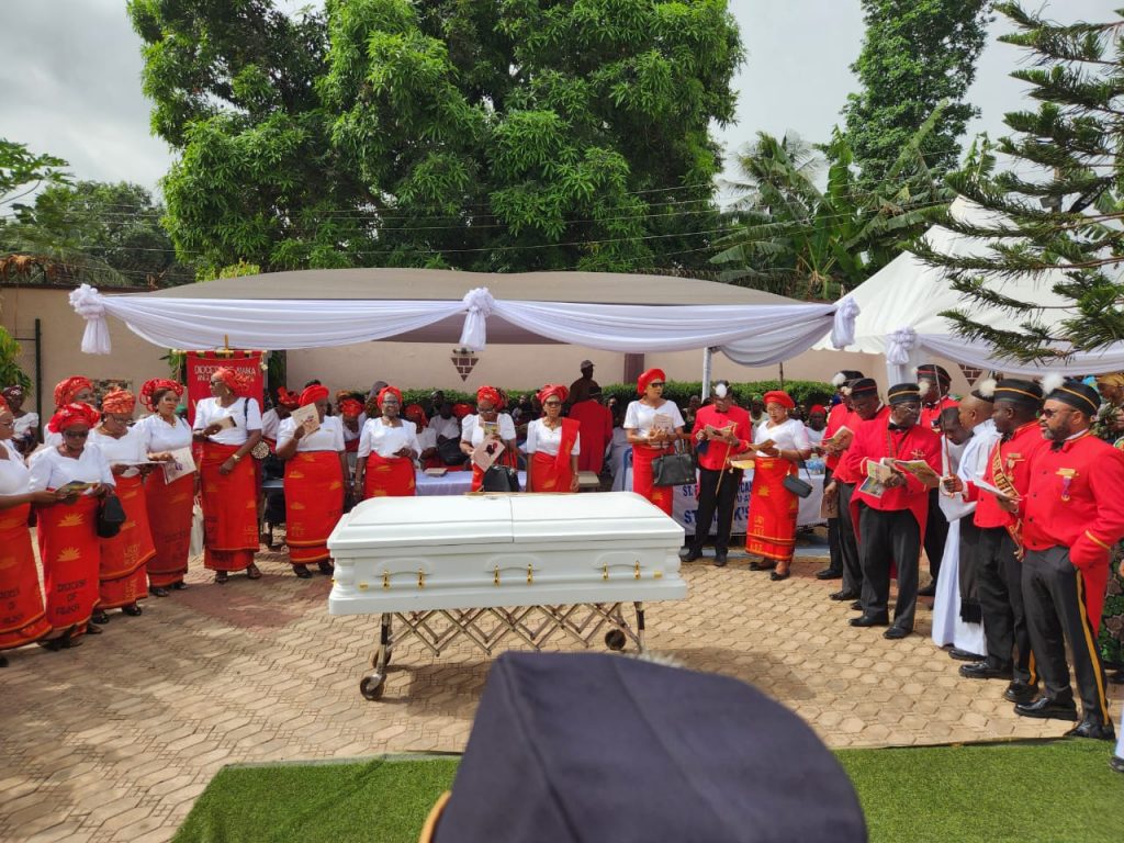 Tributes At Burial Of Former Anambra State  Assembly Speaker Nnebe