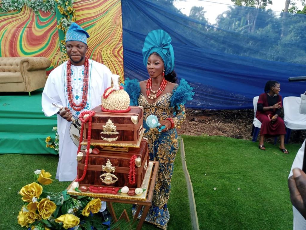 Chukwunonso Ekwueme  Holds Traditional Marriage With  Soludo’s  Aide, Ogechukwu Ibemesi In Ogbunike