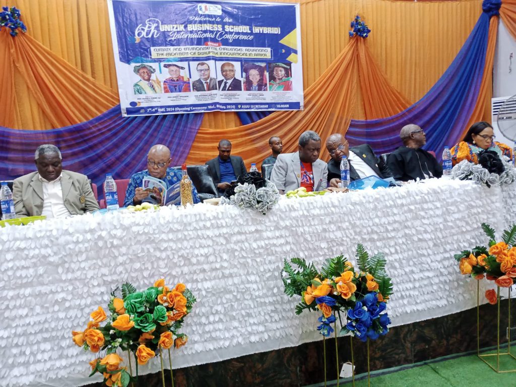 6th Hybrid International Conference Of  Unizik Business School Commences In Awka