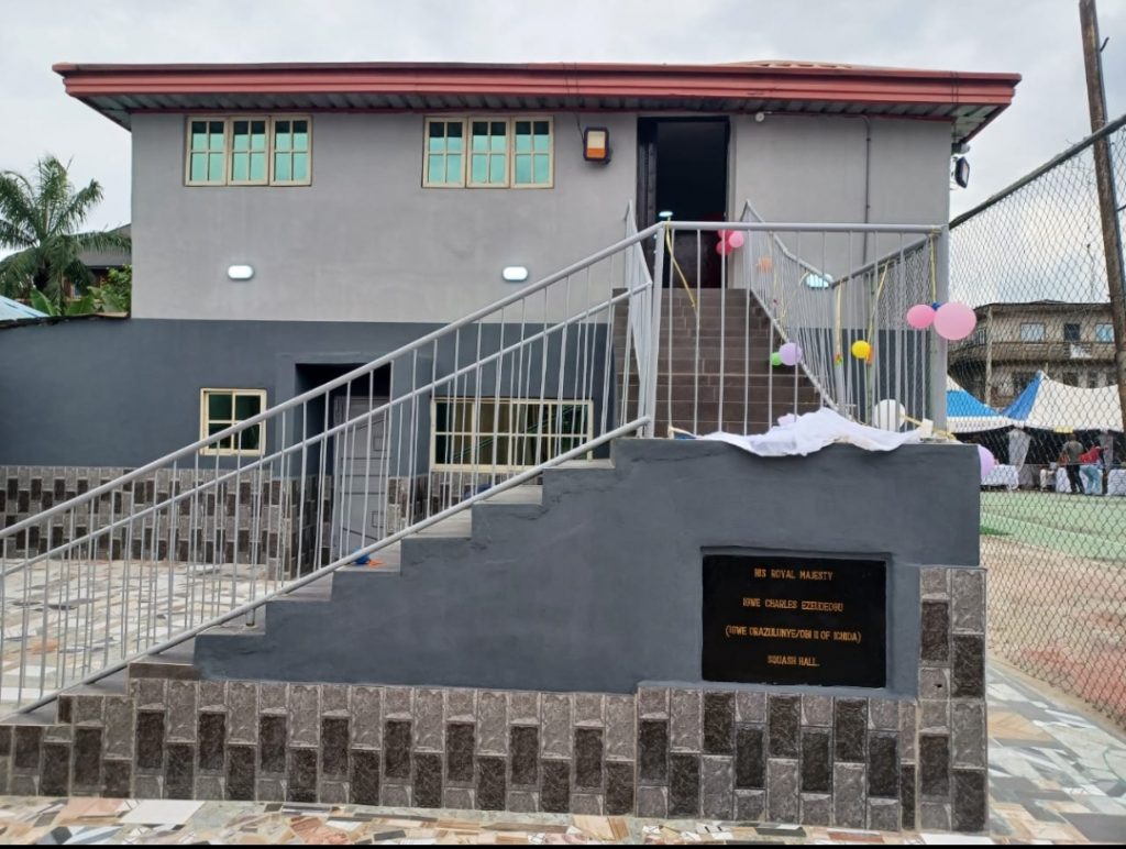 Onitsha Country Club Inaugurates   Renovated  Squash Hall