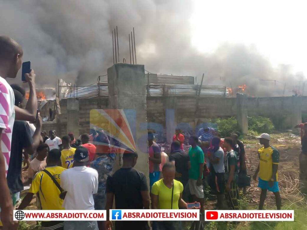 Fire Outbreak Destroys Multimillion Naira Goods In Onitsha