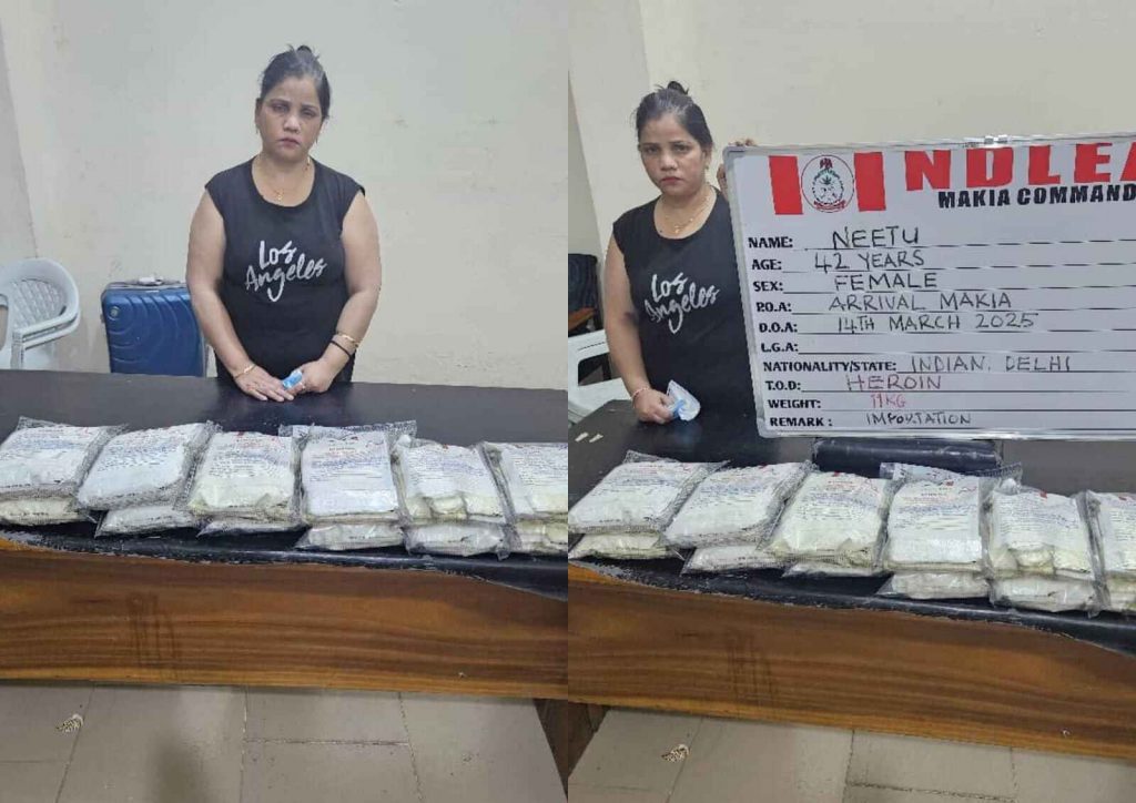 NDLEA Intercepts Indian Lady With Parcels Of Heroin In Chocolate Wraps