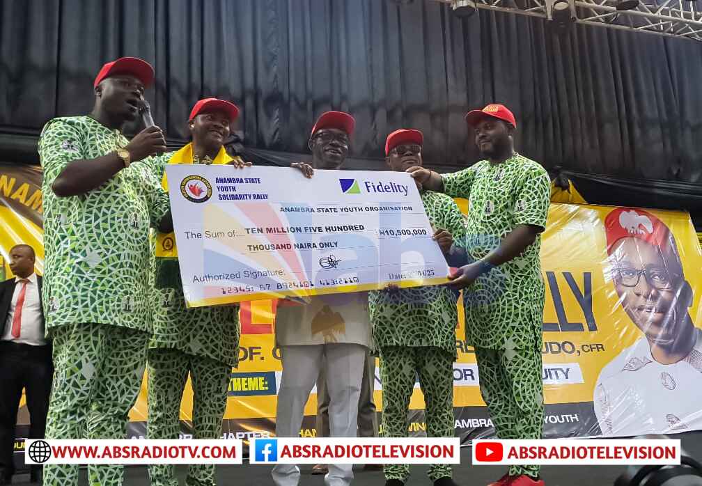 Anambra Youths Back Soludo For Second Tenure, Donate N10.5M Support Fund
