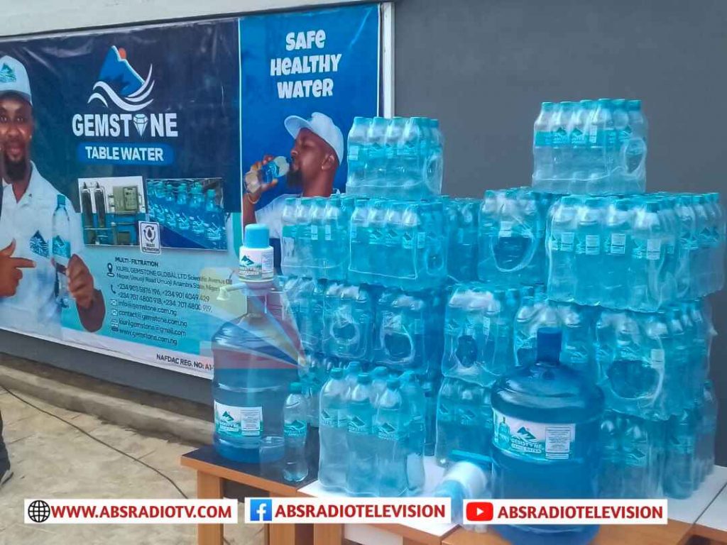 Gemstone Table Water Industry Launched In Umuoji