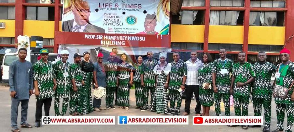 Orumba North Council Renames Administrative Building After Late Former NEC Chairman Professor Nwosu