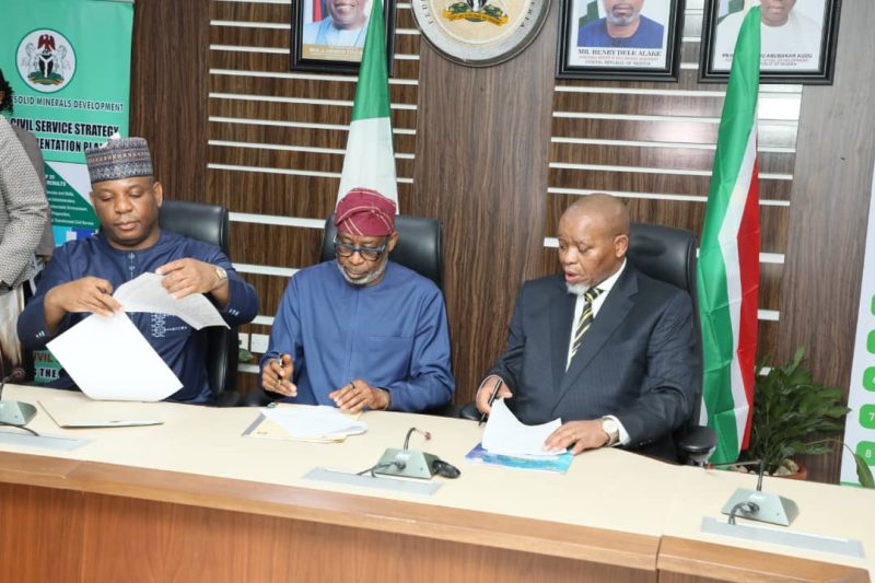 Solid Minerals Development Minister Alake Optimistic Nigeria’s Partnership With South Africa Will Unlock Africa’s Mineral Wealth