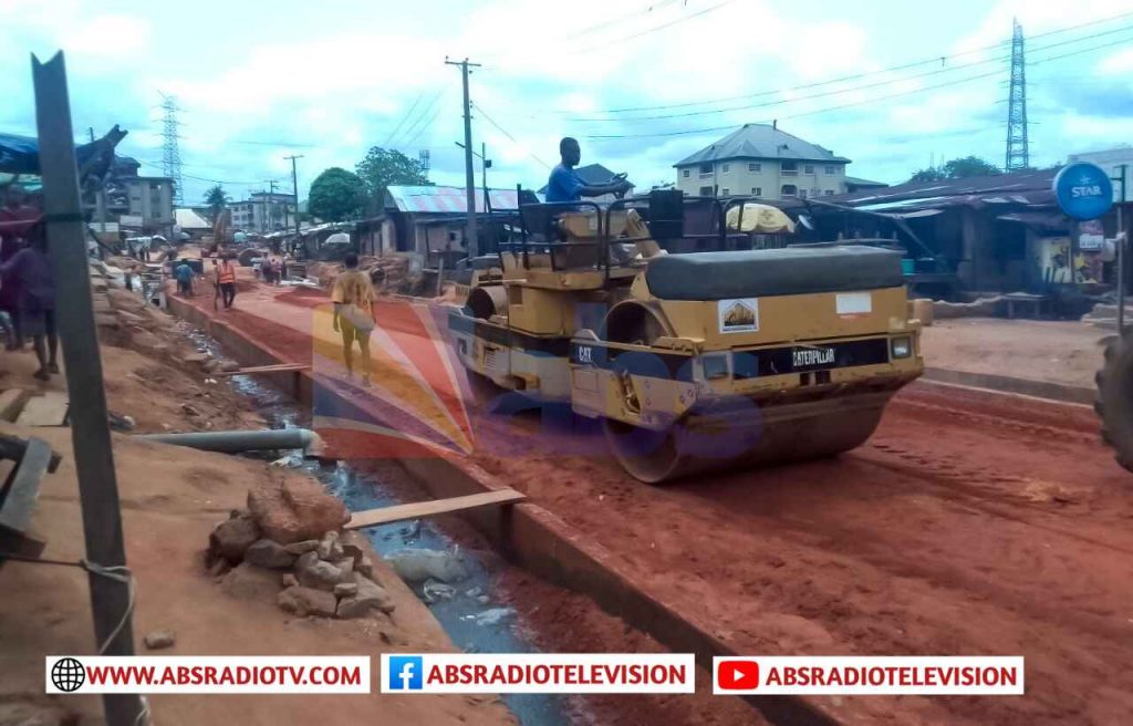 Work Advances On Road, Drainage Projects in Okpoko Ogbaru Council Area